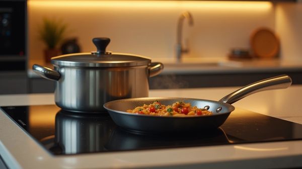 Des poêles en inox pour une cuisson précise et durable