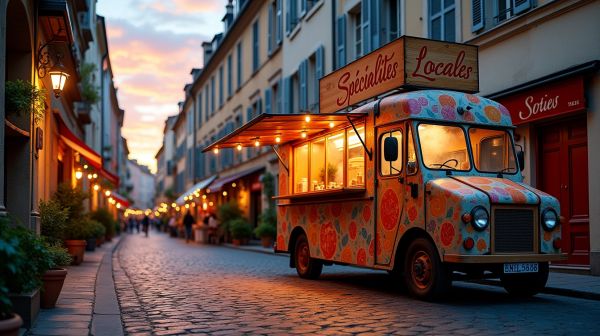 Food truck à proximité des Villiers-Saint-Frédéric : explorez les spécialités locales et le street food