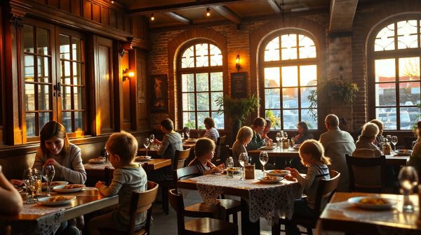 Top 10 restaurants chaleureux à Lille pour toute la famille