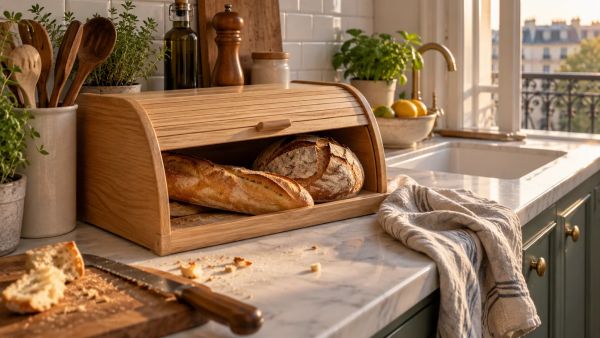 Top 5 idées de huche à pain moderne pour maximiser l'espace